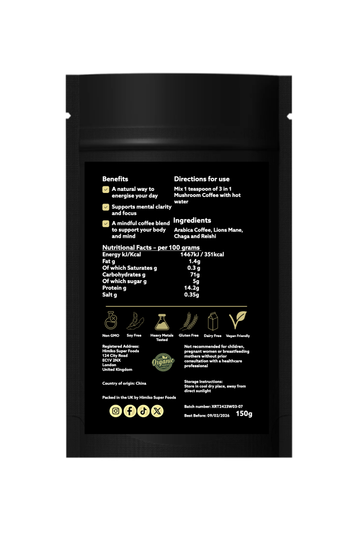 3 in 1 Mushroom Coffee Blend